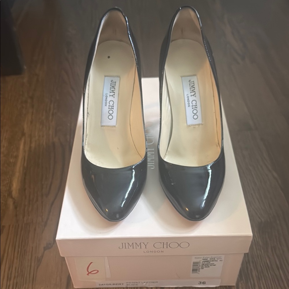 Jimmy Choo Black Heels Timeless Elegance
